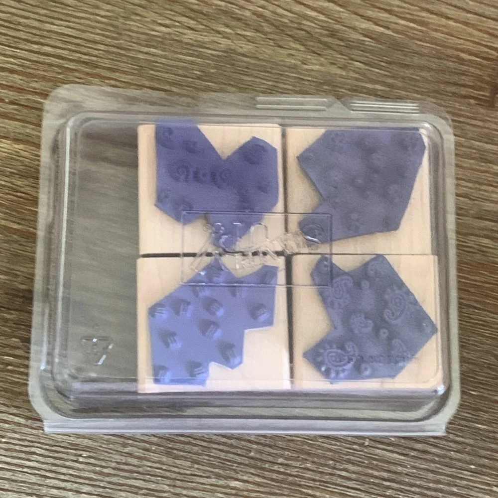 Stampin’ Up! Rubber Stamp Set Fresh Fillers Set of 4